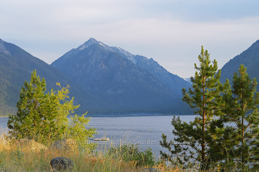 Bonneville Mountain & Wallowa Lake [Wallowa Lake Highway, Wallowa County, Oregon]