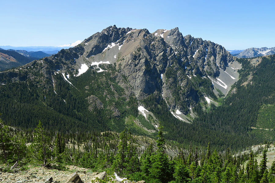 Hawkins Mountain [Small Fortune Peak, Okanogan-Wenatchee National Forest, Kittitas County, Washington]