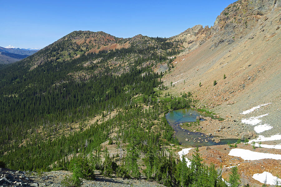 Van Epps Peak & Lake Ann [Lake Ann Trail, Okanogan-Wenatchee National Forest, Kittitas County, Washington]