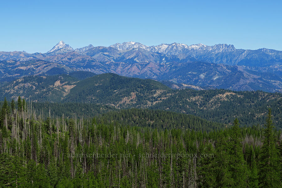 Mount Stuart & the Enchantments [Forest Road 9712, Okanogan-Wenatchee National Forest, Kittitas County, Washington]