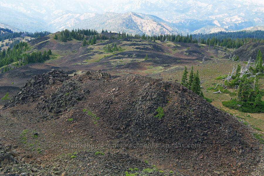 Talus World [Mission Peak Trail, Colockum Wildlife Area, Chelan County, Washington]