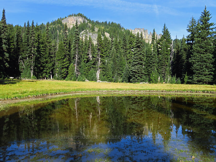 Section 3 Lake [Section 3 Lake, Goat Rocks Wilderness, Yakima County, Washington]