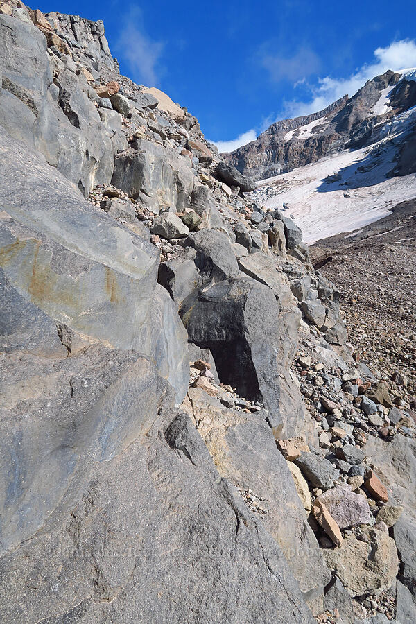 edge of Barrett Spur [Barrett Spur, Mt. Hood Wilderness, Hood River County, Oregon]