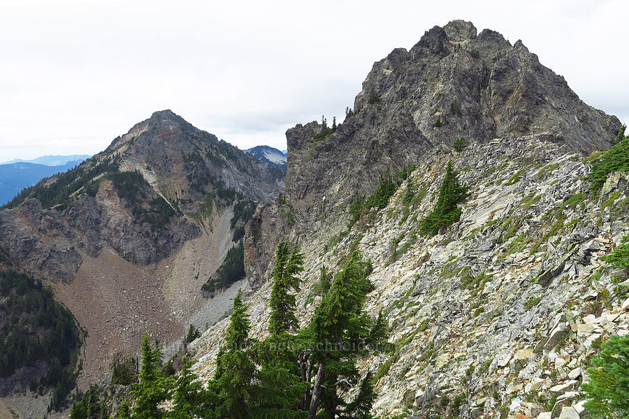 Chair Peak & Kaleetan Peak [Chair Peak, Alpine Lakes Wilderness, King County, Washington]