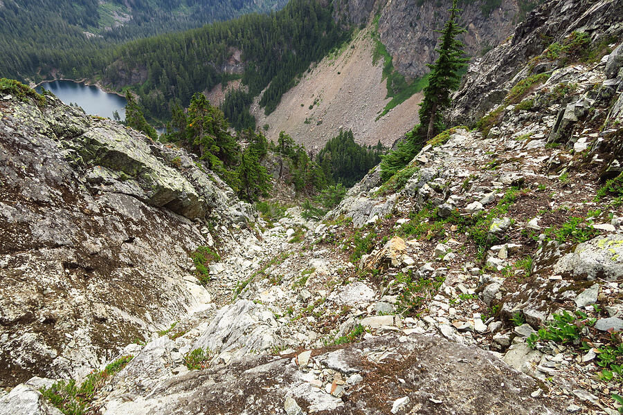 Easy Gully [Chair Peak, Alpine Lakes Wilderness, King County, Washington]