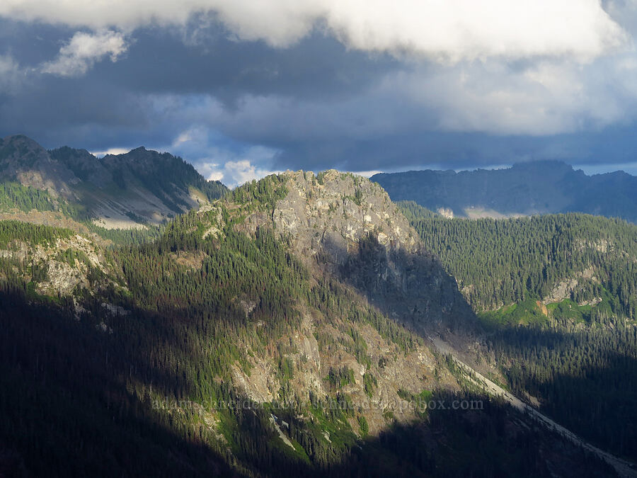 Guye Peak [above Source Lake, Alpine Lakes Wilderness, King County, Washington]