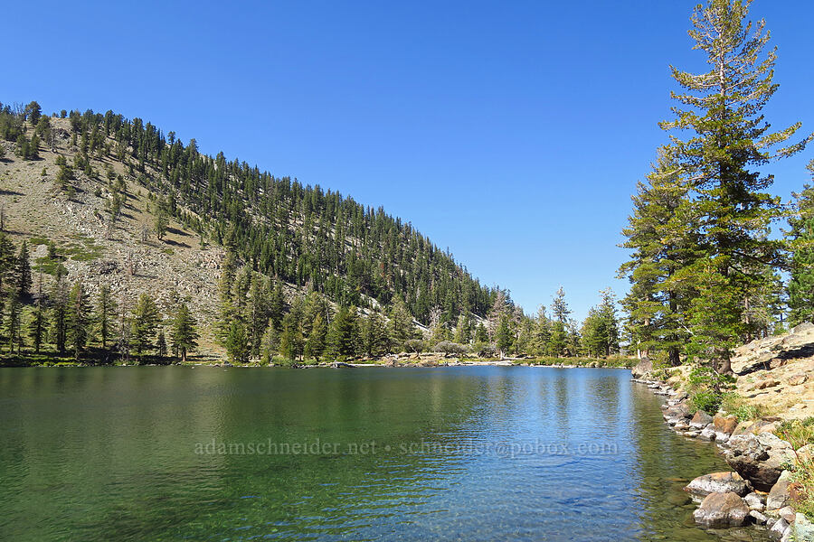 Big Deadfall Lake [Deadfall Lakes Basin, Shasta-Trinity National Forest, Trinity County, California]