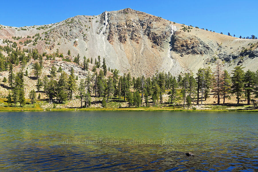 Upper Deadfall Lake & Mount Eddy [Deadfall Lakes Basin, Shasta-Trinity National Forest, Trinity County, California]