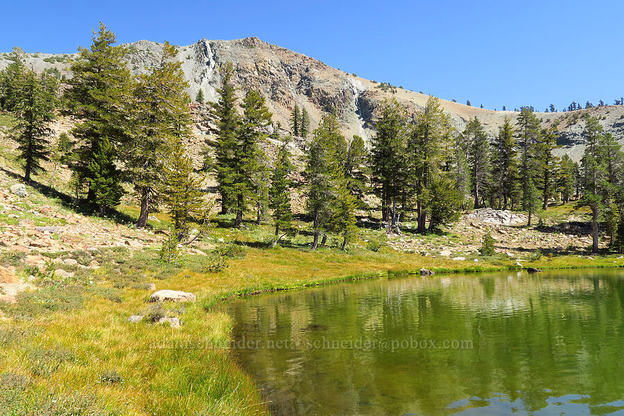 Upper Deadfall Lake & Mount Eddy [Deadfall Lakes Basin, Shasta-Trinity National Forest, Trinity County, California]