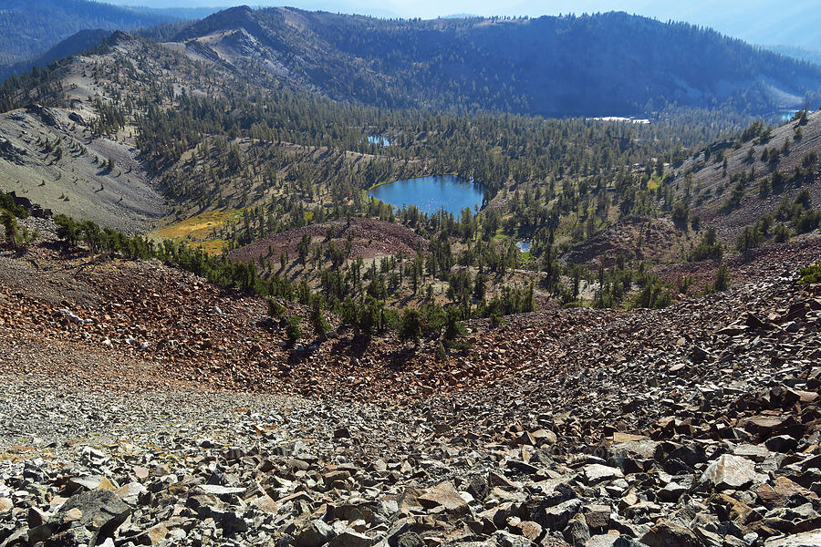 talus above Deadfall Lakes [Mt. Eddy, Shasta-Trinity National Forest, Trinity County, California]