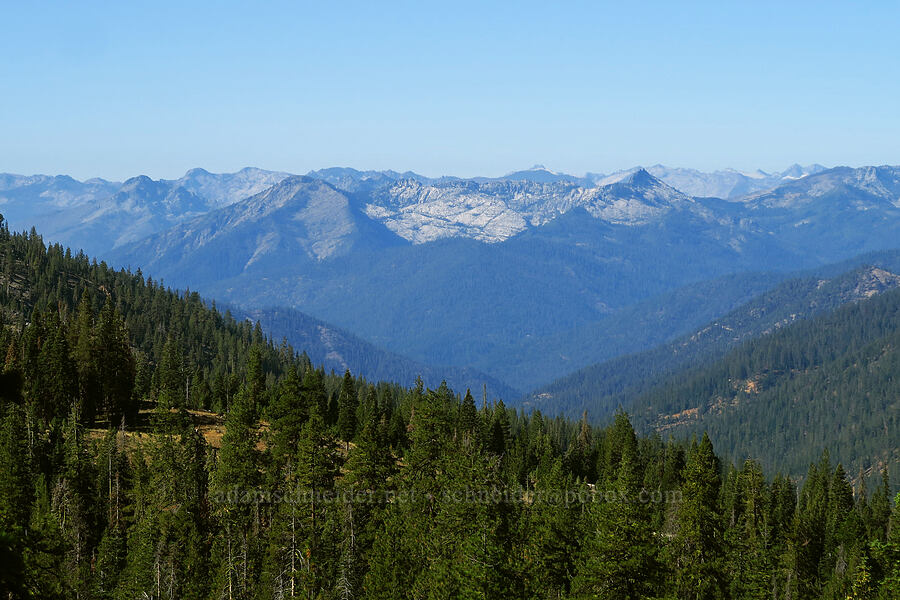 Trinity Alps [Forest Road 17, Shasta-Trinity National Forest, Trinity County, California]