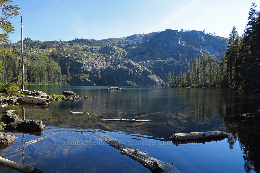 Castle Lake [Castle Shore Trail, Shasta-Trinity National Forest, Siskiyou County, California]