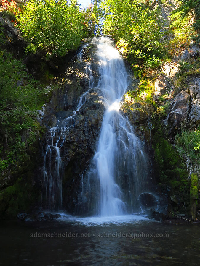 Sahalie Falls [Sahalie Falls Trail, Mt. Hood National Forest, Hood River County, Oregon]