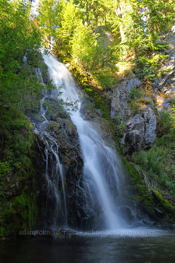 Sahalie Falls [Sahalie Falls Trail, Mt. Hood National Forest, Hood River County, Oregon]