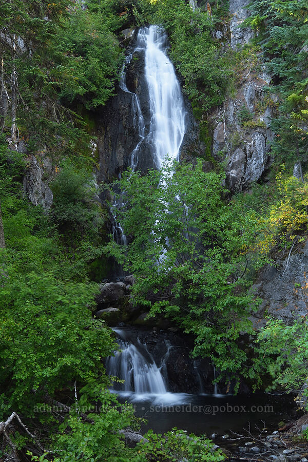 Sahalie Falls [Forest Road 3545, Mt. Hood National Forest, Hood River County, Oregon]