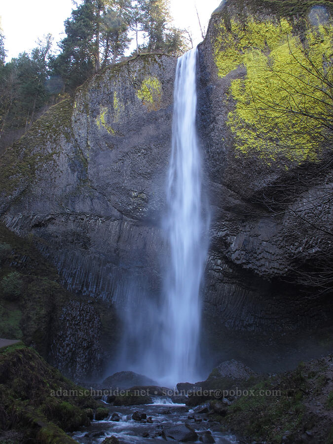 Latourell Falls [Latourell Falls Trail, Columbia River Gorge, Multnomah County, Oregon]