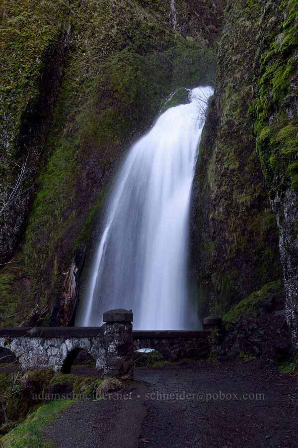 Wahkeena Falls [Wahkeena Trail, Multnomah County, Oregon]